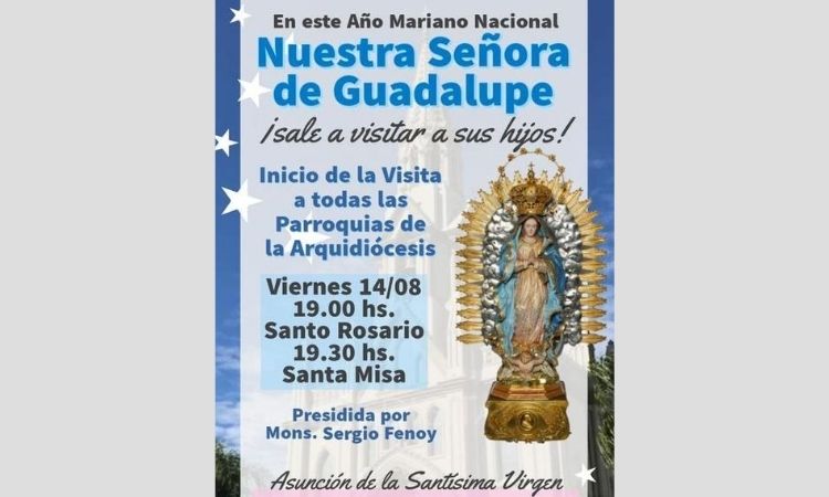 La arquidiócesis de Santa Fe se une a la Jornada Mariana Nacional La arquidiócesis de Santa Fe se une a la Jornada Mariana Nacional