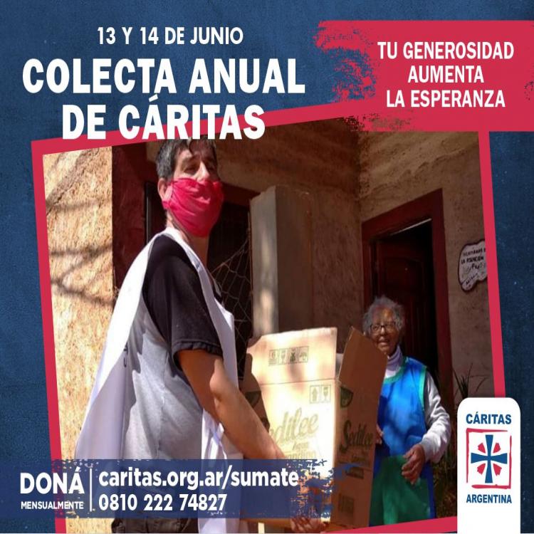 Colecta de Cáritas: Por primera vez, se centrará en donaciones digitales Colecta de Cáritas: Por primera vez, se centrará en donaciones digitales