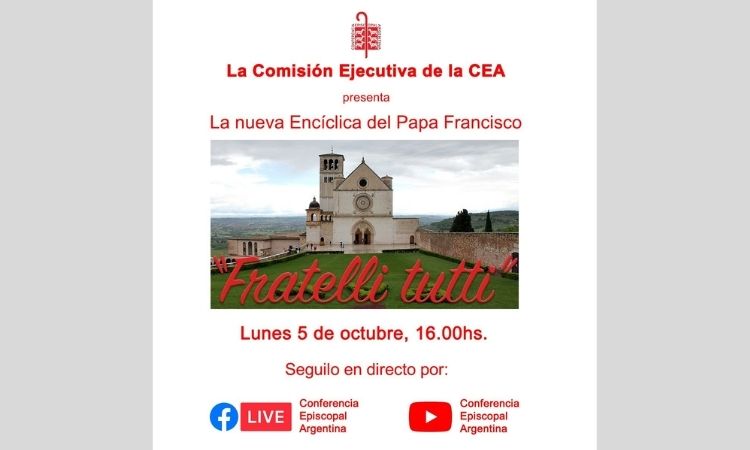 El episcopado argentino presentará la nueva encíclica Fratelli Tutti El episcopado argentino presentará la nueva encíclica Fratelli Tutti