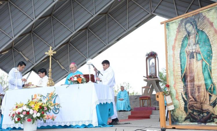 El obispo de Jujuy memora la historia "del indio y la Virgen de Guadalupe" El obispo de Jujuy memora la historia "del indio y la Virgen de Guadalupe"