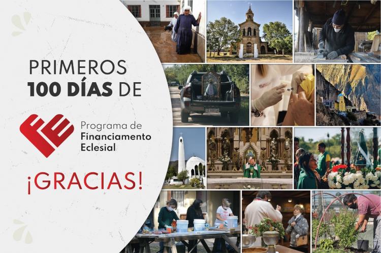 El Programa de Financiamiento Eclesial (FE) cumplió sus primeros 100 días El Programa de Financiamiento Eclesial (FE) cumplió sus primeros 100 días