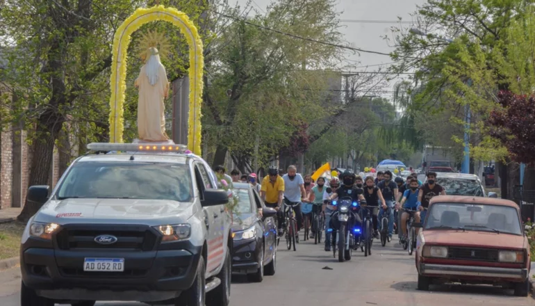 La comunidad de Villa Mercedes celebró a su Virgen patrona La comunidad de Villa Mercedes celebró a su Virgen patrona