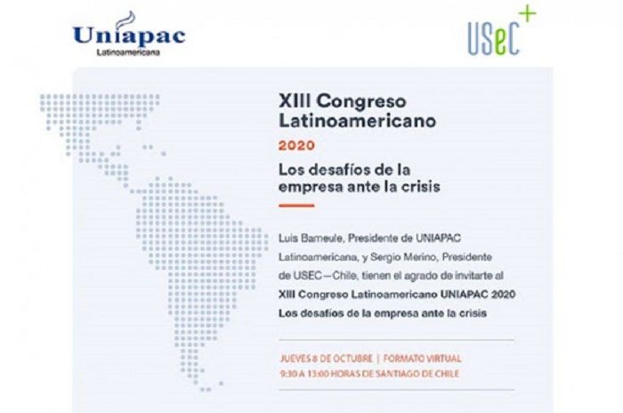 El XIII Congreso Latinoamericano UNIAPAC 2020 en modalidad virtual El XIII Congreso Latinoamericano UNIAPAC 2020 en modalidad virtual