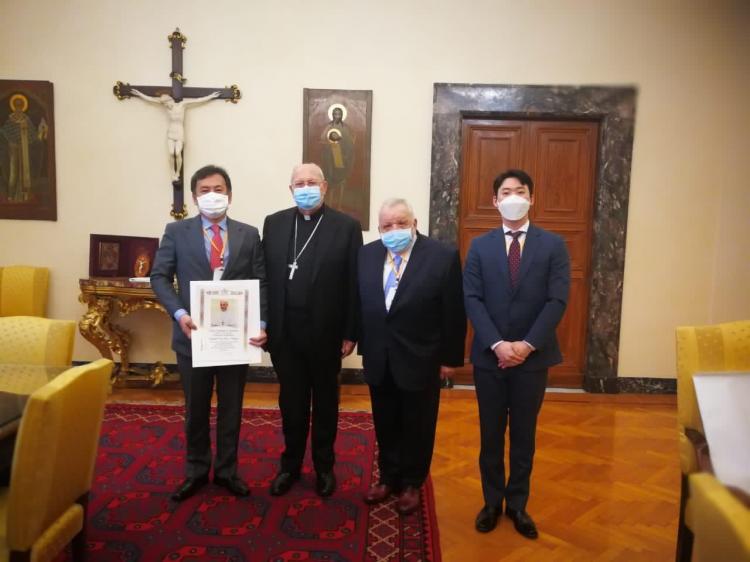 En pandemia, una empresa surcoreana de salud ayuda a católicos del mundo En pandemia, una empresa surcoreana de salud ayuda a católicos del mundo