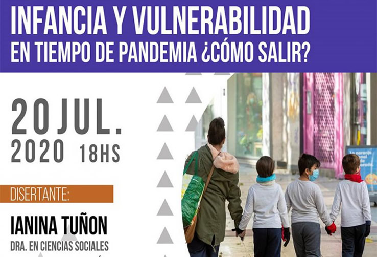Encuentro virtual sobre "Infancia y vulnerabilidad en tiempos de pandemia" Encuentro virtual sobre "Infancia y vulnerabilidad en tiempos de pandemia"