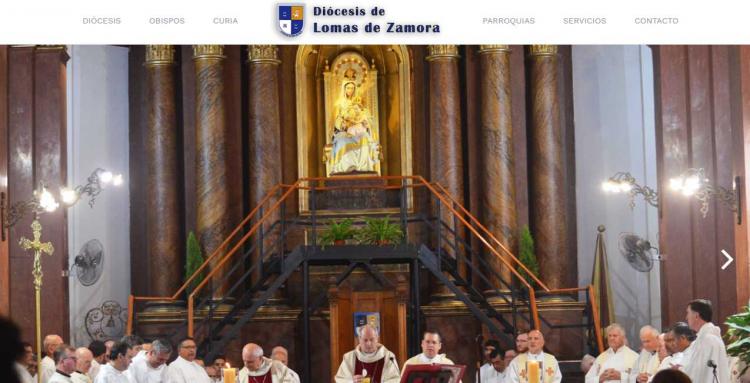 La diócesis de Lomas de Zamora presentó su nueva página web La diócesis de Lomas de Zamora presentó su nueva página web
