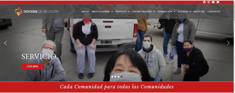 La diócesis de Neuquén tiene nueva página web La diócesis de Neuquén tiene nueva página web