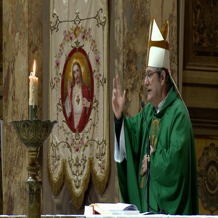 La misa del domingo será transmitida por radio y tv La misa del domingo será transmitida por radio y tv