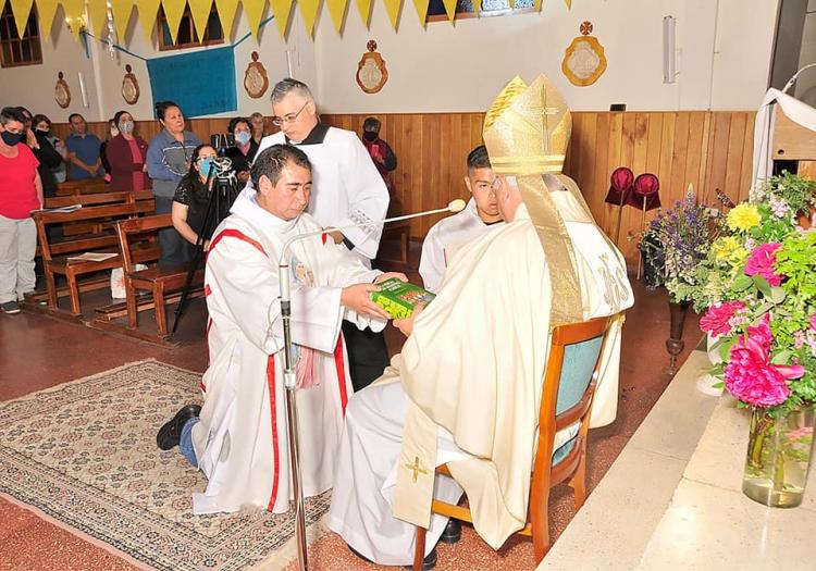 La prelatura de Esquel tiene un nuevo diácono camino al sacerdocio La prelatura de Esquel tiene un nuevo diácono camino al sacerdocio