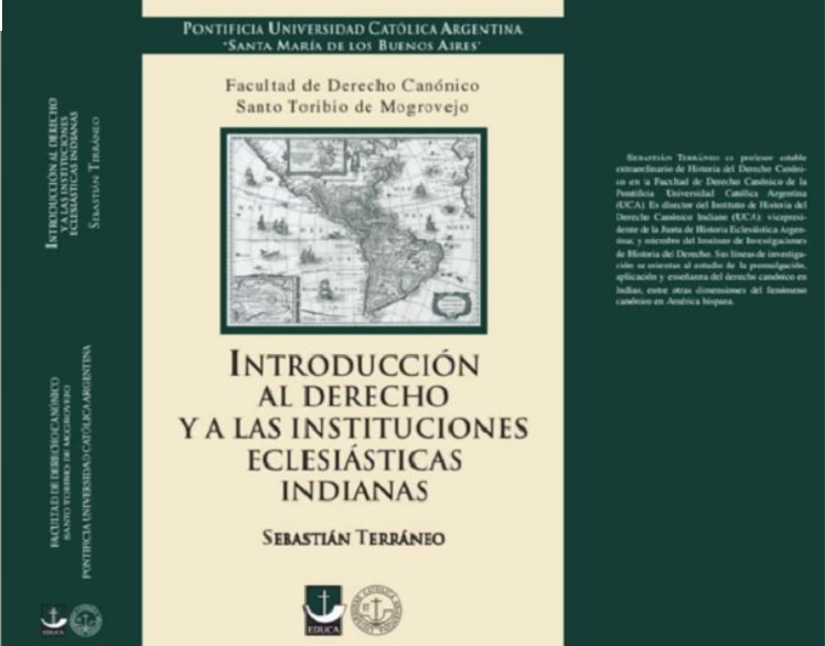 La UBA presenta hoy el libro del Padre Terráneo sobre Instituciones Eclesiásticas Indianas La UBA presenta hoy el libro del Padre Terráneo sobre Instituciones Eclesiásticas Indianas