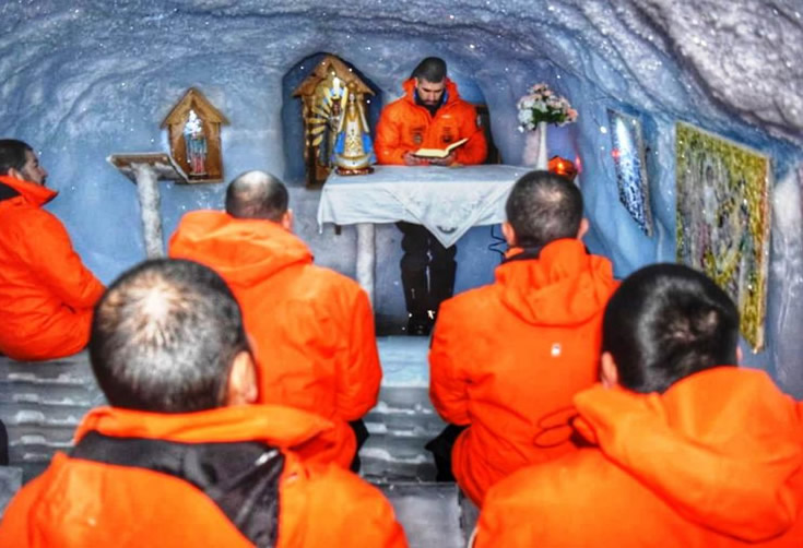 La Virgen de Itatí fue homenajeada en la Antártida La Virgen de Itatí fue homenajeada en la Antártida