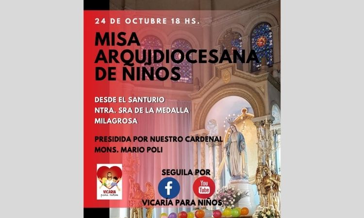 Los niños de Buenos Aires dicen "Jesús, en vos confiamos" Los niños de Buenos Aires dicen "Jesús, en vos confiamos"