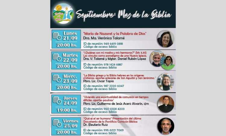 Mes de la Biblia en Salta Mes de la Biblia en Salta