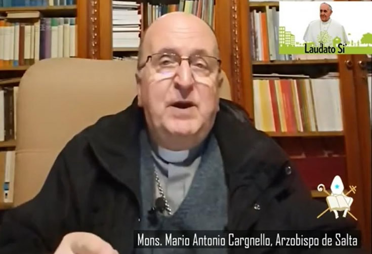 Mons. Cargnello destacó el legado que el Papa deja en la encíclica Laudato si' Mons. Cargnello destacó el legado que el Papa deja en la encíclica Laudato si'