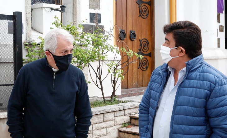 Mons. García al intendente de La Matanza: "Hay que apuntalar el tema del hambre" Mons. García al intendente de La Matanza: "Hay que apuntalar el tema del hambre"