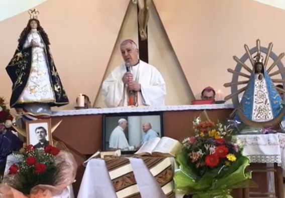Mons. García: "Dios se dejó seducir por el amor de Bachi hacia su pueblo" Mons. García: "Dios se dejó seducir por el amor de Bachi hacia su pueblo"
