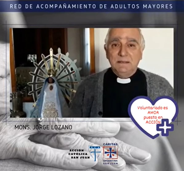 Mons. Lozano presentó la Red de Acompañamiento de Adultos Mayores Mons. Lozano presentó la Red de Acompañamiento de Adultos Mayores