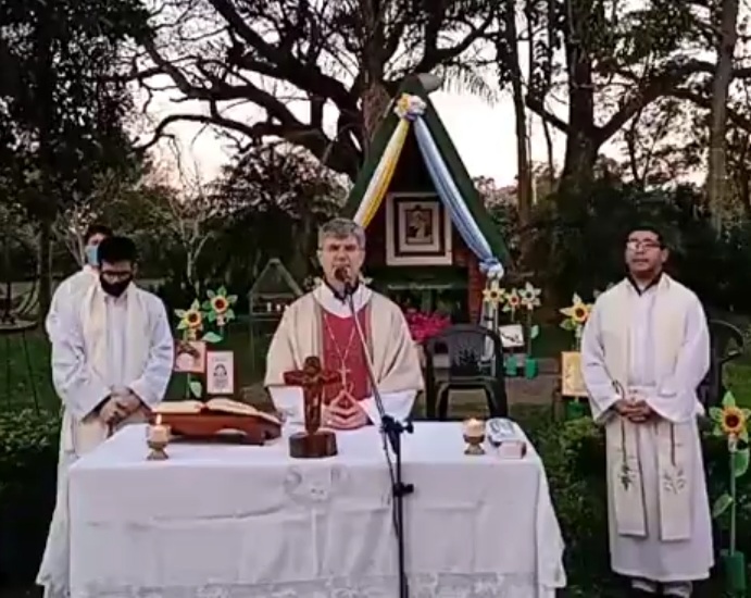 Mons. Montini llamó a hacer realidad el sueño de Jesús Mons. Montini llamó a hacer realidad el sueño de Jesús