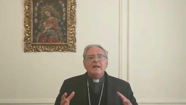Mons. Ojea: "El Señor viene en este momento de oscuridad y confusión" Mons. Ojea: "El Señor viene en este momento de oscuridad y confusión"