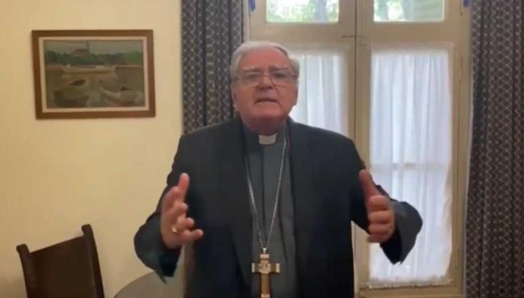 Mons. Ojea: El Señor viene en medio de grandes oscuridades Mons. Ojea: El Señor viene en medio de grandes oscuridades