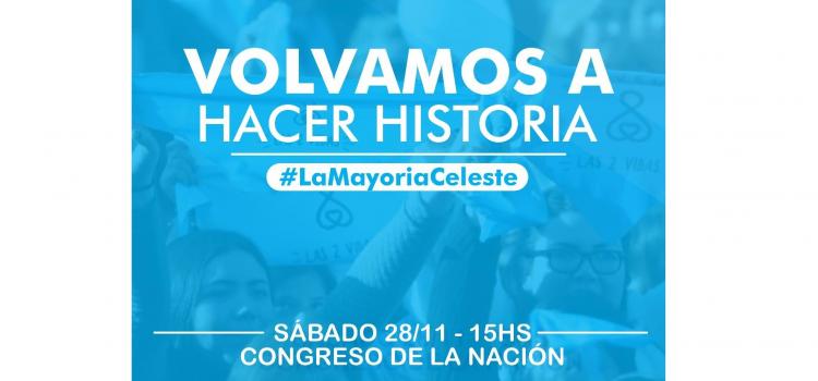 Preparan la convocatoria para la marcha del #28N Preparan la convocatoria para la marcha del #28N