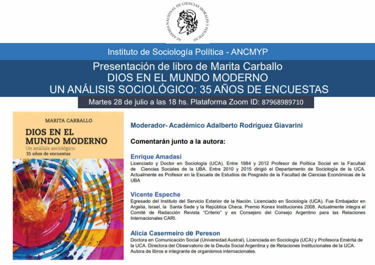 Presentación del libro "Dios en el mundo moderno" Presentación del libro "Dios en el mundo moderno"