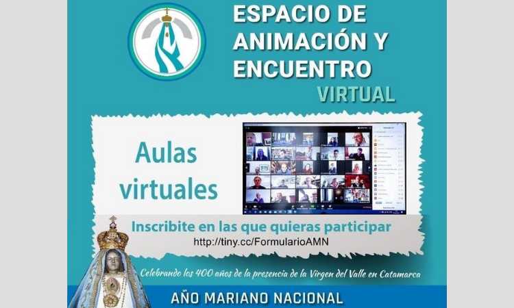 Próximas aulas virtuales del Espacio de Animación y Encuentro Próximas aulas virtuales del Espacio de Animación y Encuentro