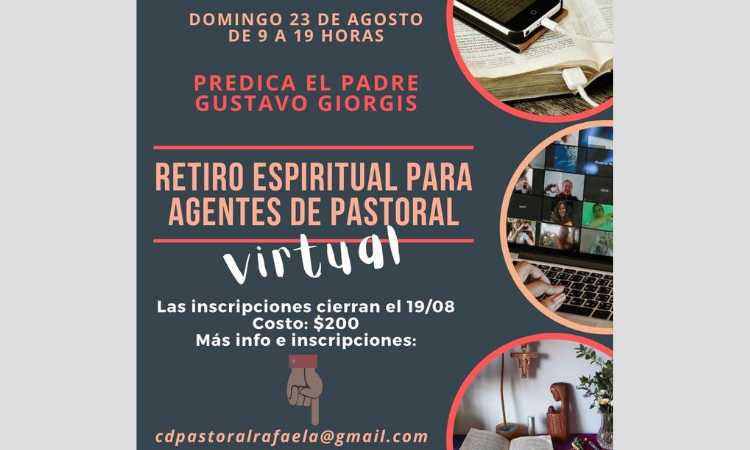 Retiro para agentes de pastoral en Rafaela Retiro para agentes de pastoral en Rafaela