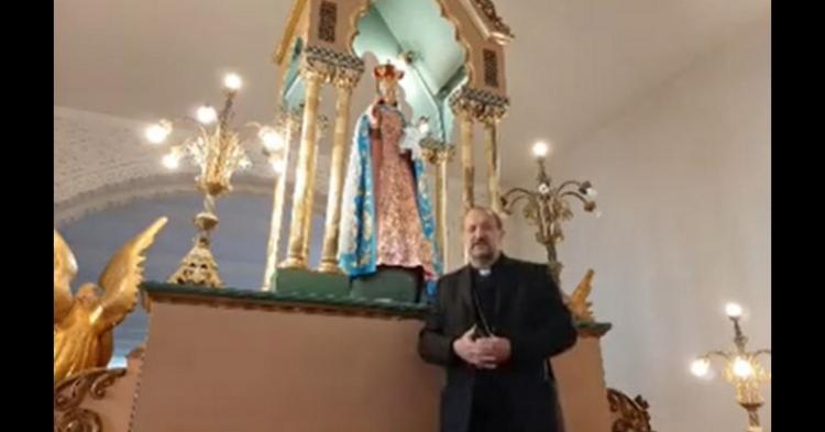 San Luis rezó el rosario por la comunidad de Tilisarao San Luis rezó el rosario por la comunidad de Tilisarao