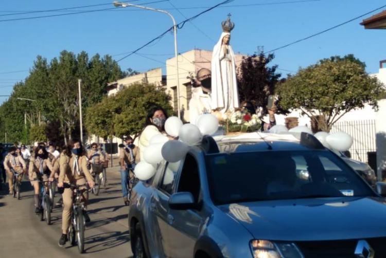 Tercer aniversario del santuario nuevejuliense de Fátima Tercer aniversario del santuario nuevejuliense de Fátima