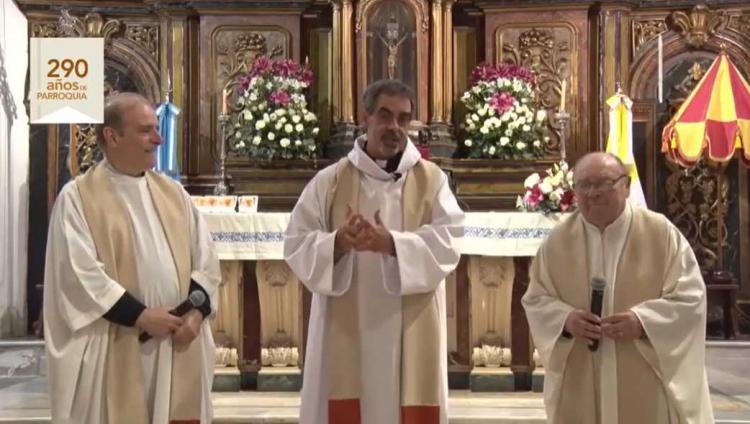 Tres generaciones de curas hablan de los 290 años de la catedral de Morón Tres generaciones de curas hablan de los 290 años de la catedral de Morón
