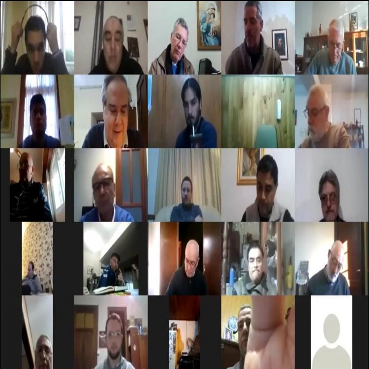 Un jesuita predicó el retiro virtual para sacerdotes y diáconos de Río Cuarto Un jesuita predicó el retiro virtual para sacerdotes y diáconos de Río Cuarto