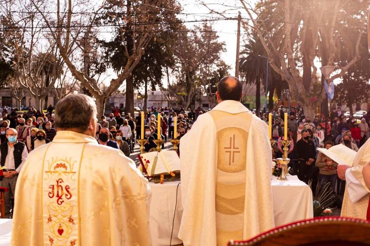 Villa Mercedes: Piden a San Roque el fin de la pandemia Villa Mercedes: Piden a San Roque el fin de la pandemia