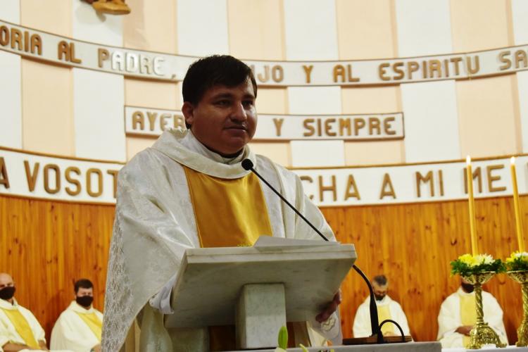 Alegría en la diócesis de San Roque por su nuevo sacerdote Alegría en la diócesis de San Roque por su nuevo sacerdote