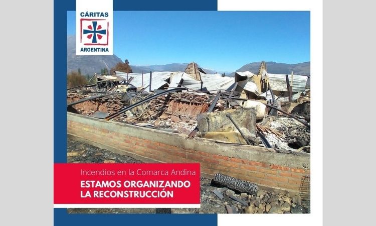 Cáritas organiza la reconstrucción en las zonas incendiadas de la Patagonia Cáritas organiza la reconstrucción en las zonas incendiadas de la Patagonia