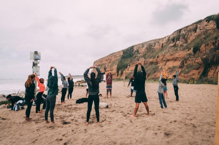 Comenzó la Escuela de surf para jóvenes Mar y Playa Comenzó la Escuela de surf para jóvenes Mar y Playa