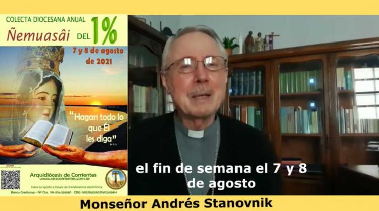 Corrientes realiza la Colecta Anual Diocesana Ñemuasâi del 1% Corrientes realiza la Colecta Anual Diocesana Ñemuasâi del 1%