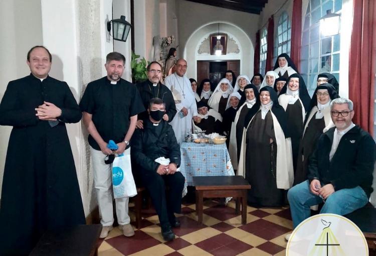 Cumplió 90 años el monasterio carmelita Regina Martyrum y San José Cumplió 90 años el monasterio carmelita Regina Martyrum y San José