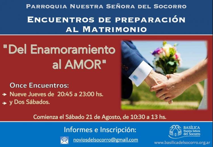 Curso para novios en una parroquia porteña Curso para novios en una parroquia porteña