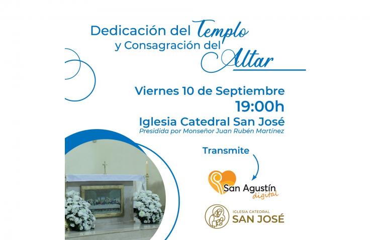 Dedicarán el templo y consagrarán el altar de la catedral de Posadas Dedicarán el templo y consagrarán el altar de la catedral de Posadas