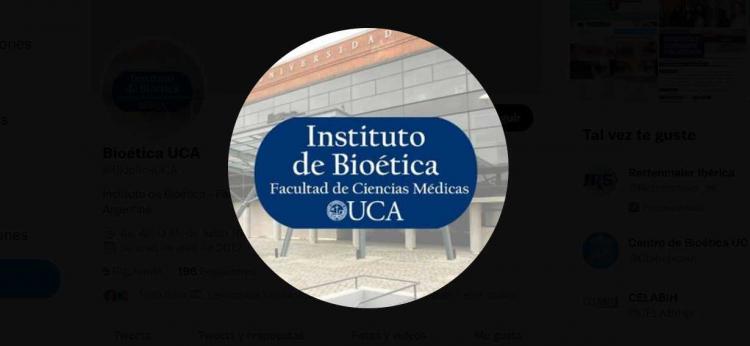 Dos encuentros virtuales del Instituto de Bioética de la UCA Dos encuentros virtuales del Instituto de Bioética de la UCA