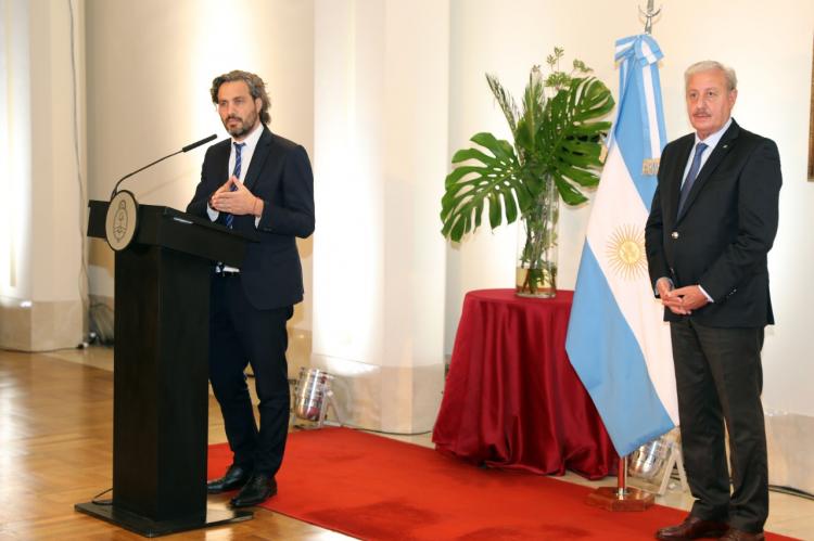 El canciller agradeció a líderes religiosos por su trabajo espiritual durante la pandemia El canciller agradeció a líderes religiosos por su trabajo espiritual durante la pandemia