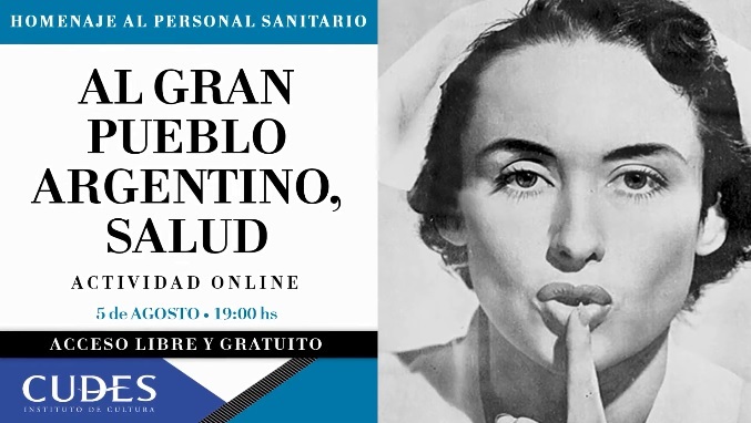 El Instituto de Cultura brindará un reconocimiento al personal de salud El Instituto de Cultura brindará un reconocimiento al personal de salud