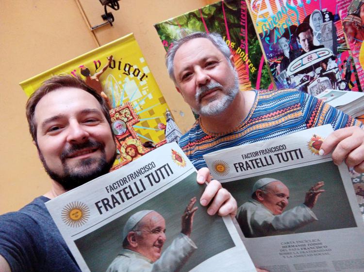 El mensaje del Papa hasta el último rincón: Presentan la Fratelli Tutti en formato periódico El mensaje del Papa hasta el último rincón: Presentan la Fratelli Tutti en formato periódico