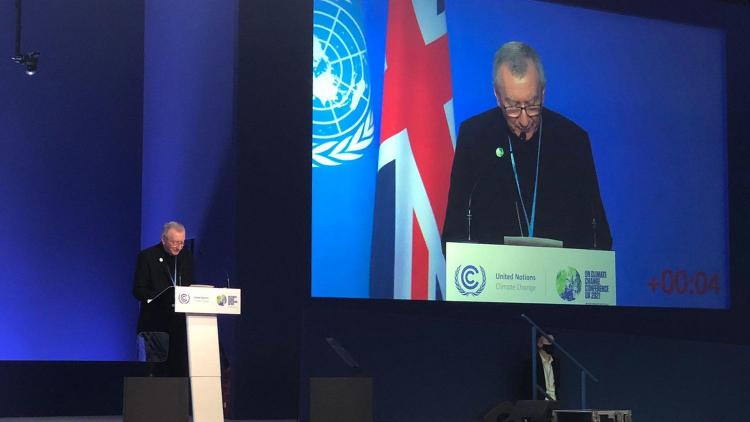 El Papa animó a la COP26 a actuar con urgencia, coraje y responsabilidad El Papa animó a la COP26 a actuar con urgencia, coraje y responsabilidad