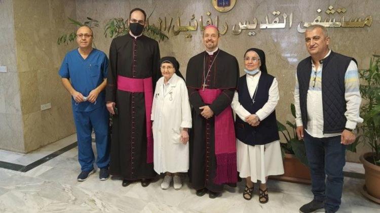 El Papa dona un sistema de oxígeno medicinal a un hospital en Bagdad El Papa dona un sistema de oxígeno medicinal a un hospital en Bagdad