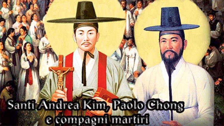 El Papa recordó los 200 años del nacimiento de San Andrés Kim Taegon El Papa recordó los 200 años del nacimiento de San Andrés Kim Taegon