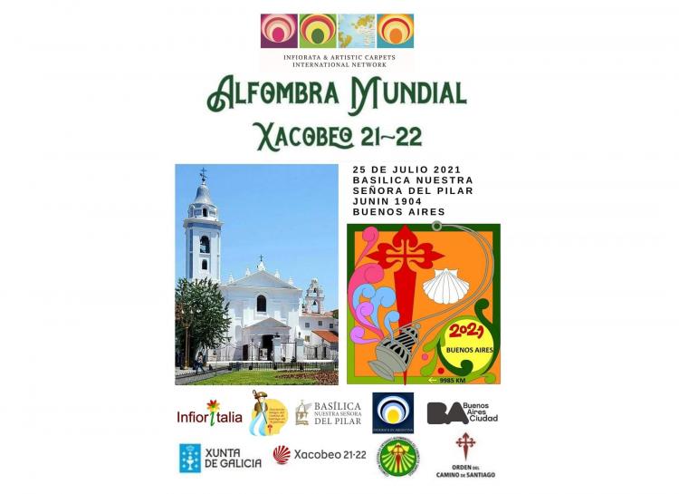 El proyecto "Alfombra Mundial" honrará en Buenos Aires al Apóstol Santiago en su día El proyecto "Alfombra Mundial" honrará en Buenos Aires al Apóstol Santiago en su día
