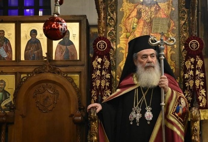 El rey jordano concede distinción al Patriarca greco-ortodoxo de Jerusalén El rey jordano concede distinción al Patriarca greco-ortodoxo de Jerusalén