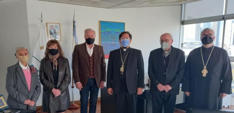El secretario de Culto recibió a las nuevas autoridades de CEICA El secretario de Culto recibió a las nuevas autoridades de CEICA
